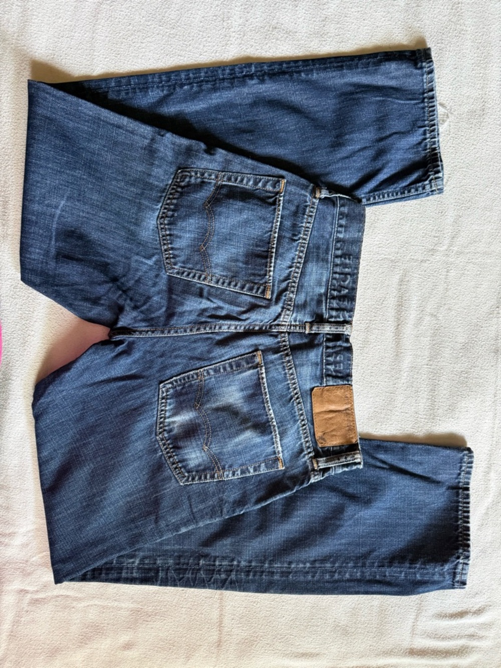American Eagle Outfitters Straight-Leg Indigo Jeans
